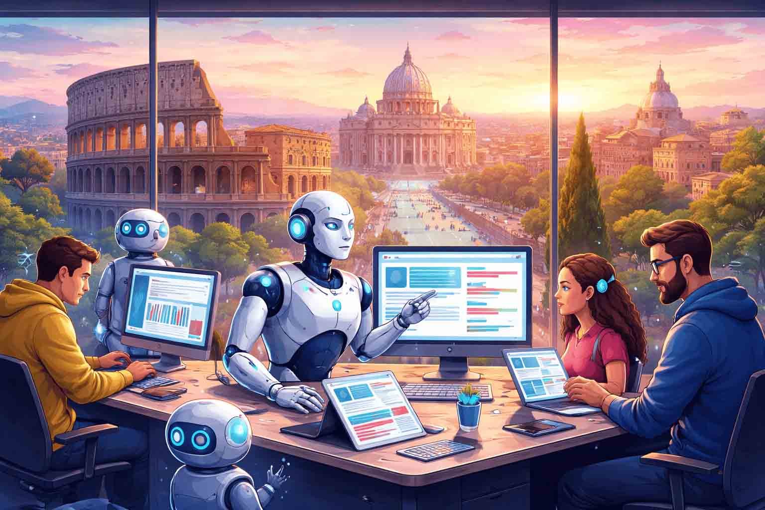 ai agents siti web roma