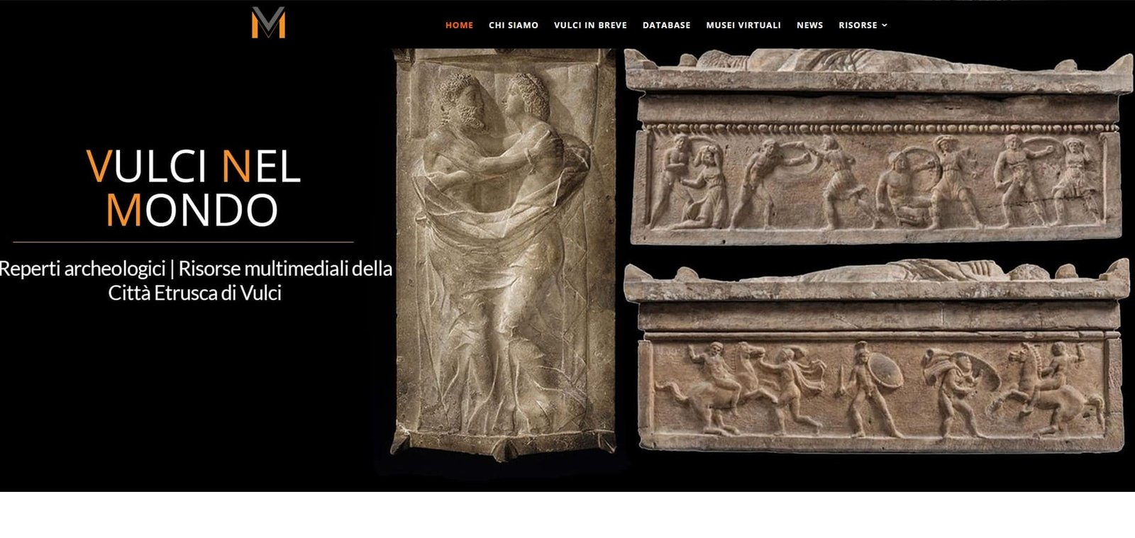 Anteprima homepage del sito Vulcinelmondo.it
