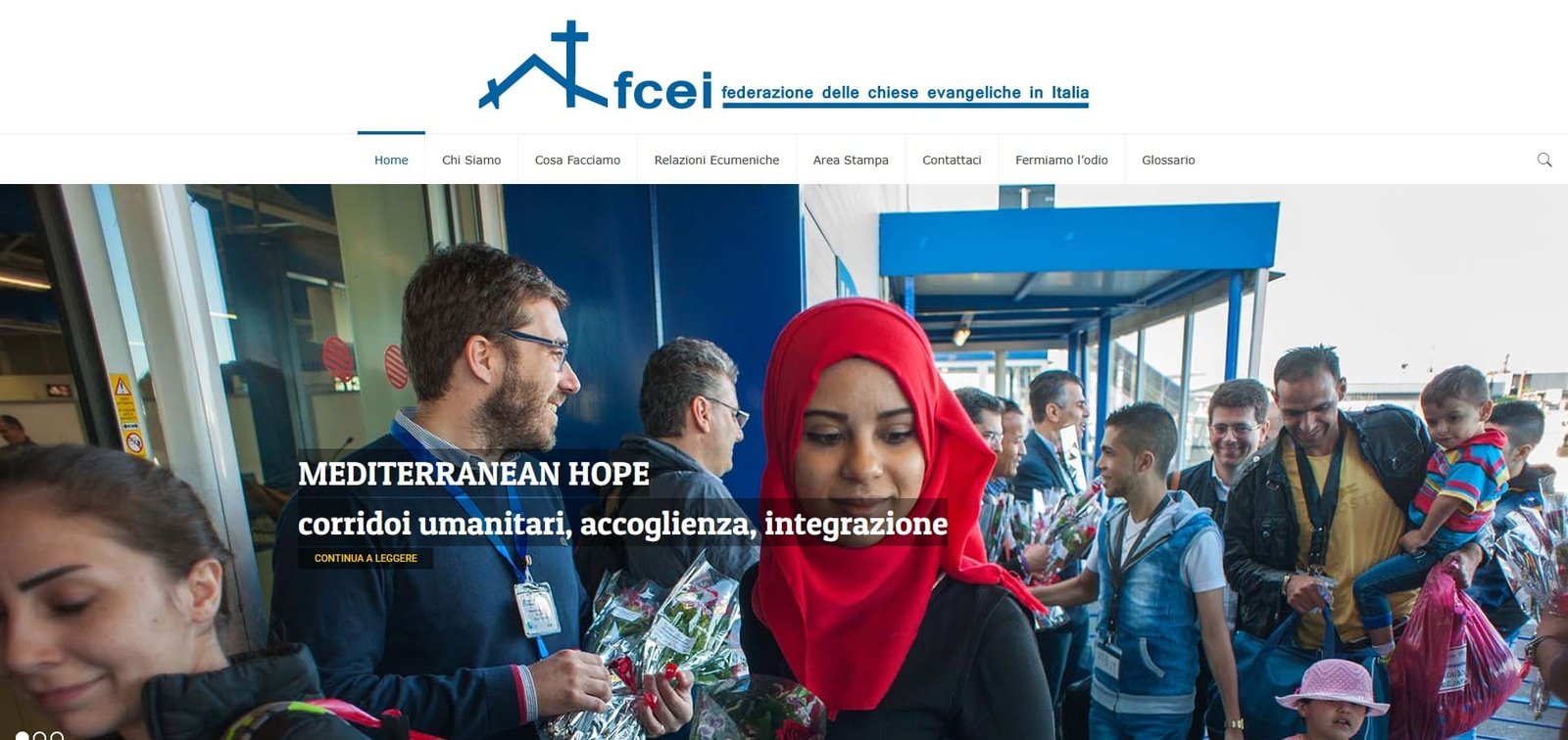 Anteprima homepage del sito Fcei.it